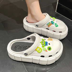 Xishop ขายดี💥 รองเท้าเตะแฟชั่น รองเท้าแบบสวมสีสันสดใส ใส่แล้วดูเก๋มากกแม๊ พื้นนุ่มมมใส่สบายมาก 💫เสริมส้นใส่แล้วเรียวววมาก