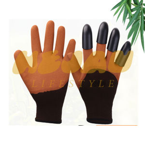 【24H SHIP OUT】Gardening Glove Claws Hand Protective Fingertips Claw Digging Latex Glove Sarung Tangan Berkebun