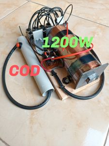 Mesin Inverter Shok PDC 15001200W type Platina Full 10Kondensor