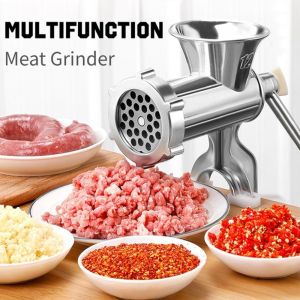NCNC(okdeals01) Handheld Manual Sausage Home Crank Table Noodle Meat Grinder Pasta Maker Mincer Kitchen Tools