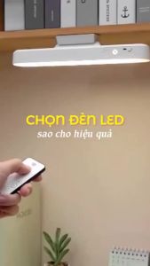 Đèn học để bàn bảo vệ mắt tích điện có remote đèn led gắn bàn học tích điện đa năng bảo vệ mắt điều chỉnh xoay 80 độ