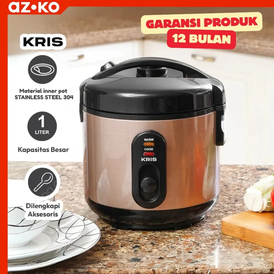 Rice Cooker Stainless Steel Kris ltr Rice Cooker Dengan Pot