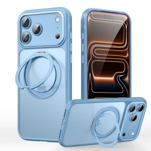 Stand Holder Magnetic Phone Case For iPhone 18 Pro Max 18Pro 17 pro 17 promax Wireless Charge Cover