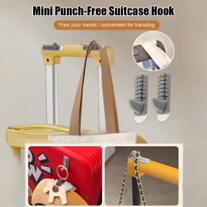 External Hook Baggage Mini Hook Punch-Free Adhesive Hook Traceless Strong Adhesive Hook Easy To Install & Remove