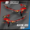 BBSticker Demak BISA HOLOGRAM Stiker Striping Aerox 155 NEW Motif Racing Axn 5. 