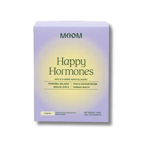 MOOM Health Happy Hormones Drink - PCOS & Period Pain Relief Hormonal Cycle Balance Support