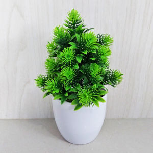 Sampai7an PBP07 / Pot Bunga Plastik Tanaman Dekorasi Rumah Ornamen Hias Palsu Vas Bonsai Flower Buatan / COD