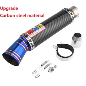 Akrapovic Universal 38-51mm Inlet Motorcycle Exhaust Muffler Pipe Canister Pipe