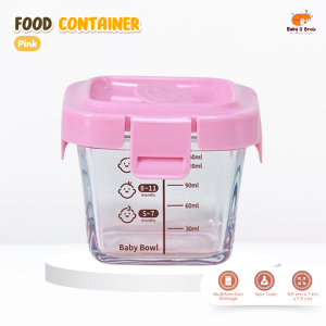 FOOD CONTAINER l TAMPAT MPASI KACA