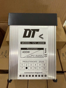 Nguồn 12V 33A ngoài trời dùng cho đèn led 12V led đúc f5 camera... bộ đổi nguồn 12v sang 220v-loại tốt có quạt tản nhiệt