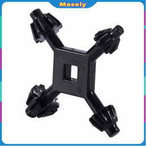 Masely 4 Way Universal Chuck Zinc Alloy Four Head Wrench 4 in 1 Drills Chuck Key Drilling Tool