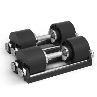 SNODE AD80 Drop Resistance 80 lbs Adjustable Dumbbell Set- Exhaustion Training Weights Adjustable Dumbbells-