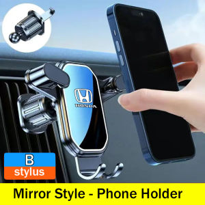 2024 Best-selling Car Phone Holder Spiral Hook Car Horizontal and Vertical Air Vents Car Navigation Support Bracket for Honda City Civic Accord CR-V Jazz Brio Bezal Fit Odyssey
