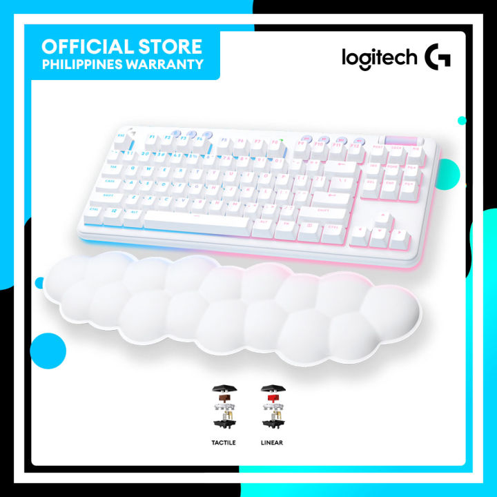 Logitech G715 GX Linear/Tactile RGB Switch TKL Wireless Mechanical