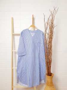 Elizabethgrosir1 Tunik salur katun import tebal adem korean style kekinian ENFO 7653