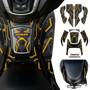 PAKET KARPET MOTOR Yamaha Nmax Neo Turbo Techmax TANKPAD UPPER STOPLAMP  Bahan Karet Premium