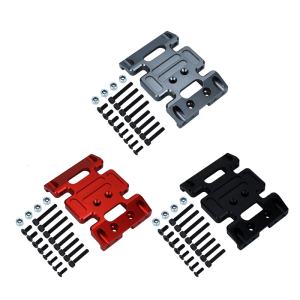 Remote Control Skid Plate Chassis Model Aluminium Alloy Car Supplies Skid Guard Board Protective Detachable Parts