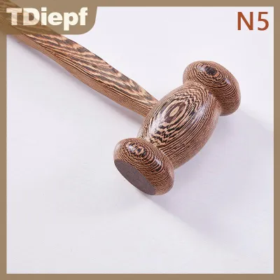 TDiepf Búa massage Gỗ Gõ trở lại búa kinh tuyến trở lại Búa Massage cánh gà gỗ Massager sức khỏe búa thiết bị massage