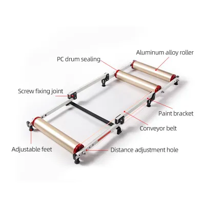 【COD】Bike trainer bike roller indoor bike trainer Mountain Bike Roller Trainer for bicycle bike trainer indoor 6-Speed Bicycle Trainer Suitable For 26-29 Inch cycling bike roller