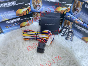 Bộ khiển cửa ô tô từ xa GIORDON bảo hành 3 tháng. Bộ điều khiển cửa ô tô mã 6028. Điện 12v và 24v