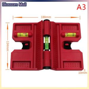 [Blossom] Foldable Cylinder Level High-Precision Pipeline Spirit Bubble Level for Pipe