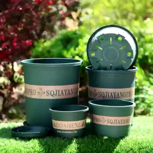 New Brand Gallon Flower POT Genuine Flowerpot Dwarf Pot Root Control Pot Resin Plastic Pot Green Plant Fleshy Rose Pot