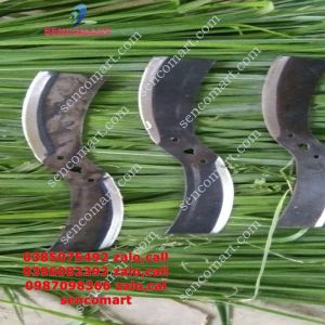Dao băm cỏ voibăm chuối lát dài 40cm lỗ trục cốt 14mm