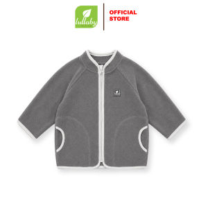LULLABY - NH758C - Áo khoác kéo khoá cổ tàu