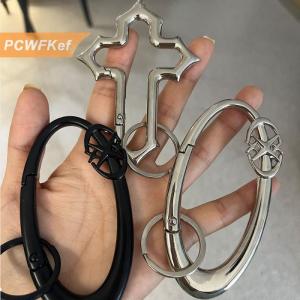 【PCWFKef】 Hợp kim kẽm túi quyến rũ nữ trang Keychain chéo Carabiner Keychain Cắm Trại Đi Bộ Đường Dài leo núi ngoài trời eo Mặt dây chuyền phụ kiện Quà Tặng