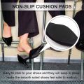 1Pair Black Non-Slip Shoes Pads Adhesive Shoe Sole Protectors Shoe Grips on Bottom of Shoes High Heel Anti-Slip. 