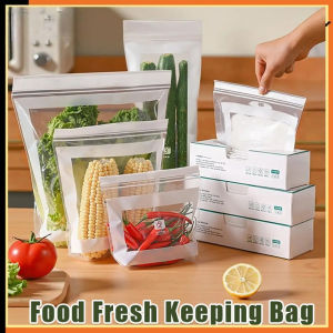 Food Storage Bags Leakproof Thickened Large Capacity Reusable Sealed Fresh-keeping Bag