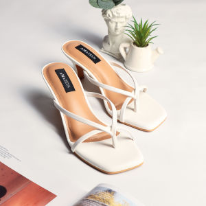 Amazeus LEONESS High Heels 5cm Tali Kekinian Chunky Wanita