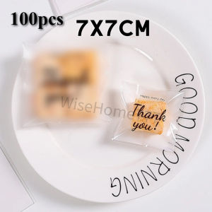 Preferred 100Pcs Plastic Cookie Candy Self-Adhesive BagFor Wedding Birthday Party Gift Biscuit BakingPacking Bags High quality
