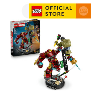 LEGO Super Heroes Marvel 76343 Epic Battle: Hulkbuster vs. The Hulk (413 Pieces)