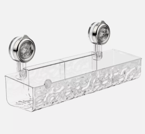 Rak Gantung Dinding / Rak Gantung Kamar Mandi / Rak Penyimpanan Toilet Kamar Mandi / Rak Kosmetik Tempel Rak Makeup Skincare