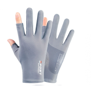 Sarung Tangan Mobil Motor Sepeda Pria Bahan Tipis Wanita Ice Silk Gloves Anti Slip Es Sutra Nyaman dan Bernapas