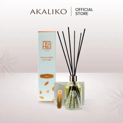 AKALIKO Aroma Reed Diffuser 100 ml อะกาลิโก ก้านไม้หอมปรับอากาศ ก้านไม้หอมกระจายกลิ่น น้ำหอม อโรม่า