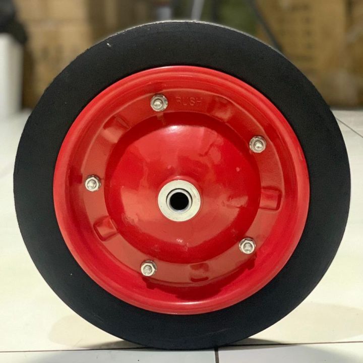 PROMO HARGA GROSIR Komplit Roda Artco / Ban Gerobak Dorong / Roda Gerobak Sorong Angkong Merah
