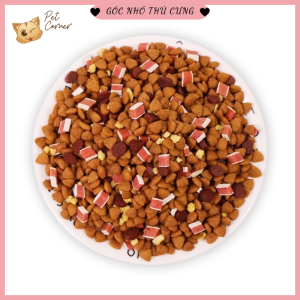 Hạt Captain cho chó - Hạt thức ăn cho cún cưng mix thịt bò cá hồi và phomai