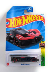 Hot Wheels Bugatti Bolide Đen Đỏ HW Exotics 3/10 185/250 - Mô Hình Xe 1:64 Mattel