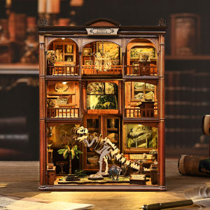 DIY 3D Wooden Puzzle Fossil Museum Learning by Doing Self Assembly Educational Craft AH01-006