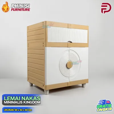 Kingdom Nakas 02 - Lemari Nakas Meja Nakas Minimalis Lemari Nakas Serbaguna Multifungsi Lemari