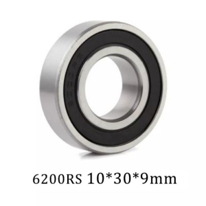 Bearing HRB 1PCS 6000/6200-2RS Bike Metal Hub Sealed Deep Groove Ball Bearing Miniature Bearing
