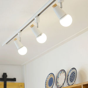 Nordic Modern Minimalist LED Track Light Macaron Spotlight for Clothing Store Shop Exhibition Hall Home Light