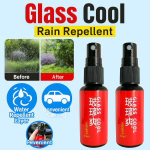 Car glass rain repellent rearview mirror waterproof agent car glass spray efficient cleaning anti-fog and rain protection in rainy days