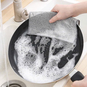 Miếng rửa chén lưới tổ ong đa năng – mềm mại không làm trầy chảo chống dính