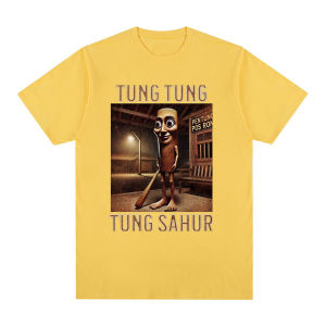 Tung Tung Tung Sahur Italian Brainrot Funny Meme T-shirt Men