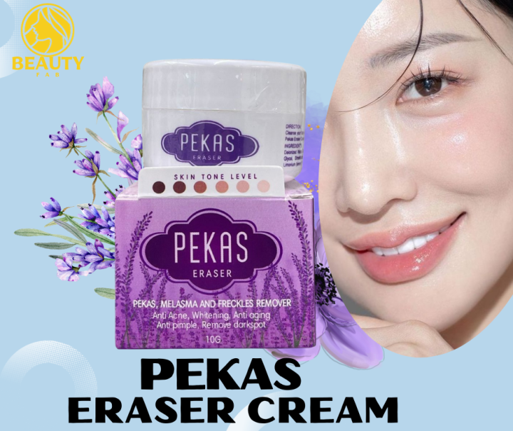 Pekas Eraser Cream 10g By Capadosa ( Pekas Melasma & Freckles Remover
