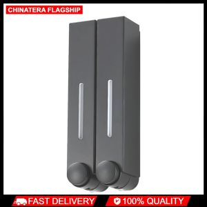 Modern Wall-Mounted Shower Soap Dispenser No Drill Waterproof Bathroom Soap Dispenser with Easy Refill System