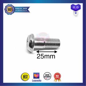BAUT Bintang M10x25 yamaha CHROME baut 14